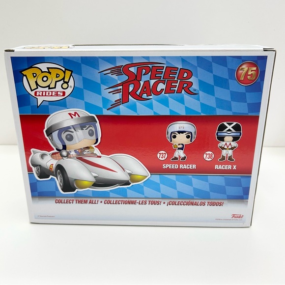 Funko Pop Speed Racer with Mach 5 - Picture 5 of 12